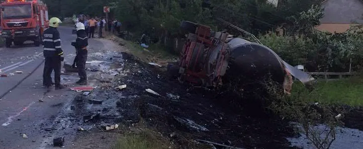 Accident Helegiu - jud. Bacău