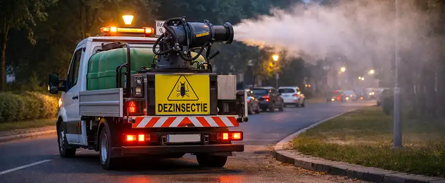 Lucrări de dezinsecție și dezinfecție în parcurile din Târgu Ocna, pe 25 iunie. Accesul va fi restricționat până la ora 09:00