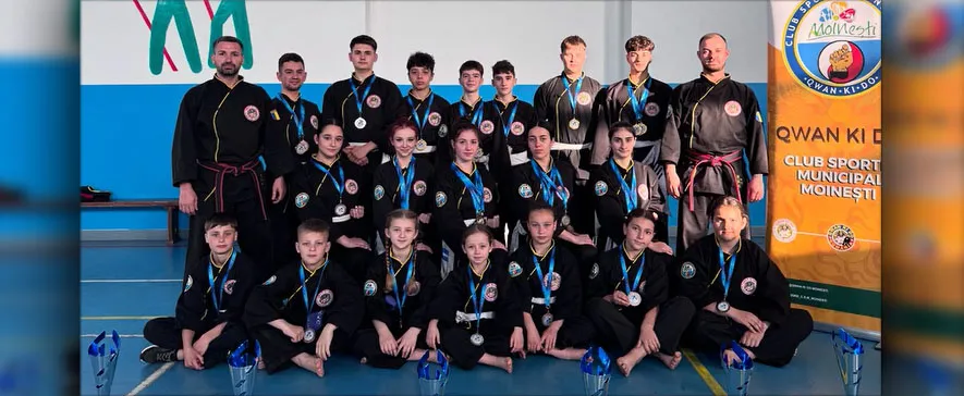 CSM Moinești – 36 de medalii pentru România la Campionatul Mondial de Qwan Ki Do din Italia