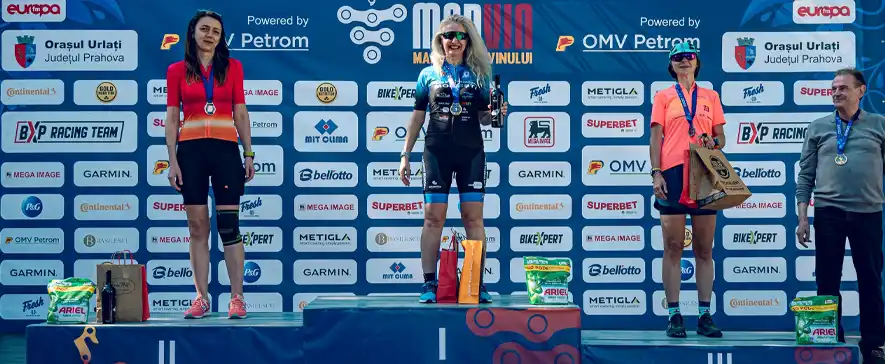 Maratonul Vinului de la Urlați 2026: Spectacol pe două roți și rezultate excelente pentru sportivii CSM Moinești