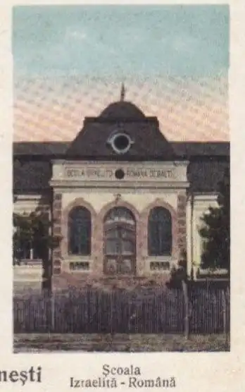 Școala Izraelită-Română de Băieți din Moinești, 1930.