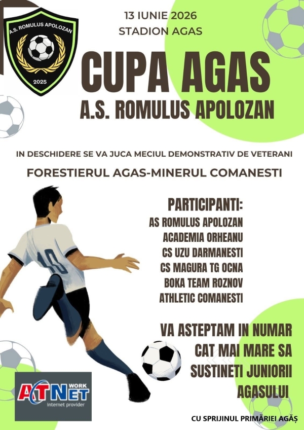 afis_cupa_agas_juniori_iunie_2026