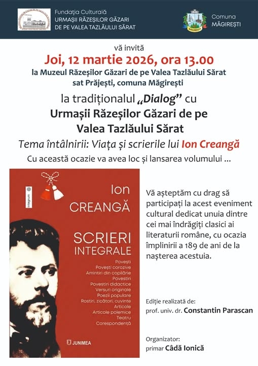 afis_lanare_carte_ion_creanga_martie2026